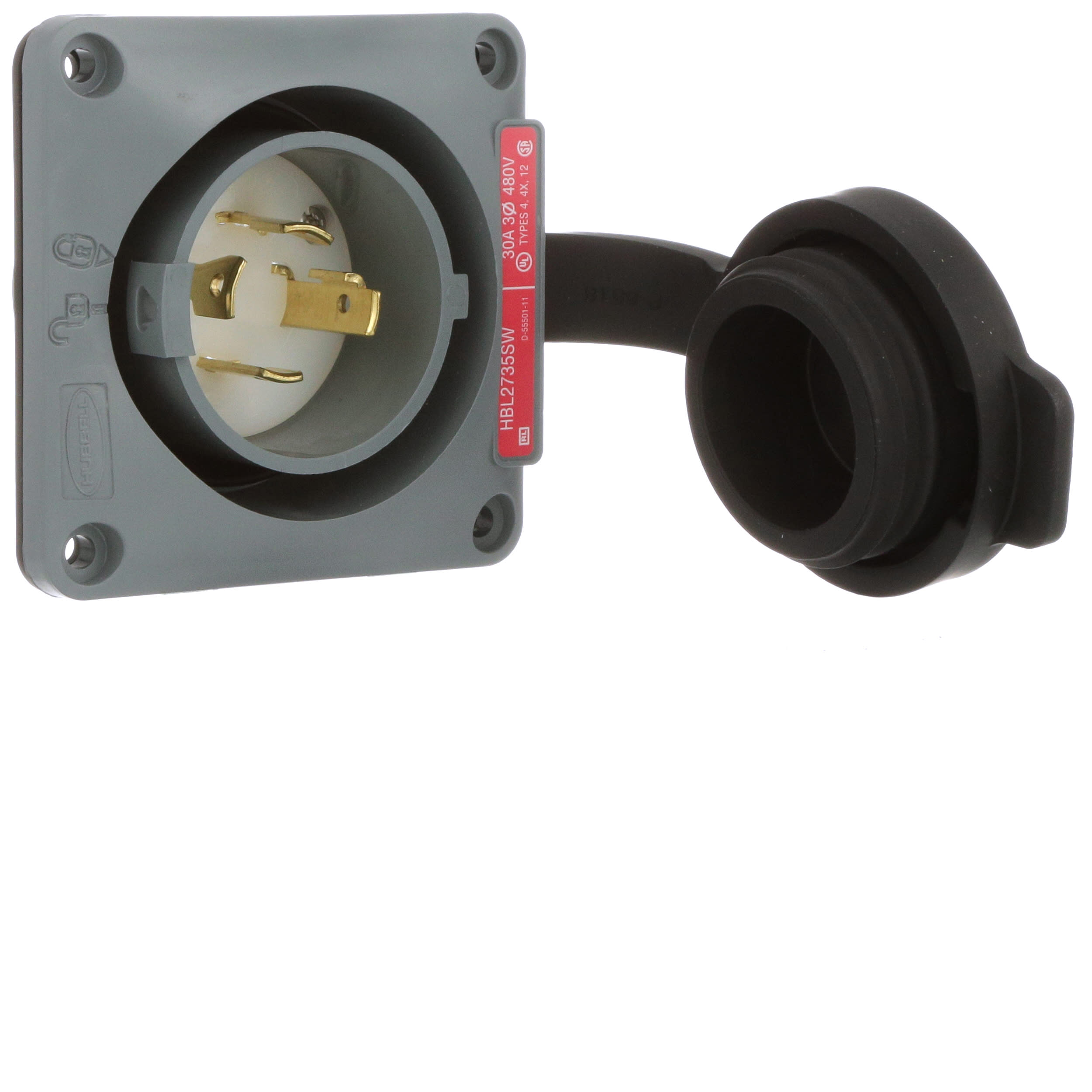 Hubbell Wiring Device-Kellems HBL2735SW